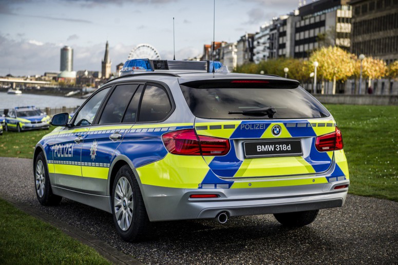 Фотография к новости BMW показала автомобили для сотрудников полиции